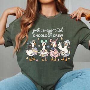 S Easter Oncology Nurse Shirt, Funny Oncology Staff Easter Tshirt